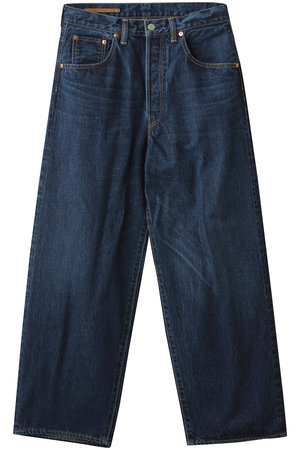 サイ/サイベーシックス/Scye/SCYE BASICSの【UNISEX】【SCYE BASICS】オーガニックコットン デニムバギージーンズ Used Wash