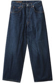 【UNISEX】【SCYE BASICS】オーガニックコットン デニムバギージーンズ Used Wash サイ/サイベーシックス/Scye/SCYE BASICS