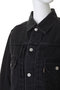 【UNISEX】【SCYE BASICS】Selvedge ブラックデニムジャケットTYPE2 サイ/サイベーシックス/Scye/SCYE BASICS