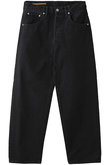 【UNISEX】【SCYE BASICS】Selvedge ブラックデニム バギージーンズ サイ/サイベーシックス/Scye/SCYE BASICS