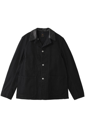 サイ/サイベーシックス/Scye/SCYE BASICSの【UNISEX】【SCYE BASICS】Selvedge ブラックデニム チョアジャケット(110800/110801)