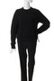 【UNISEX】【SCYE BASICS】フリース バック ジャージー スウェットシャツ サイ/サイベーシックス/Scye/SCYE BASICS