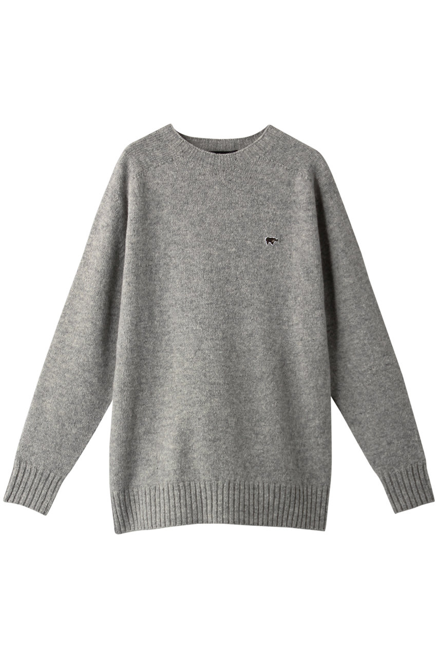 Scye/SCYE BASICS サイ/サイベーシックス メンズ(MENS)ウール クルーネックセーター トップグレー