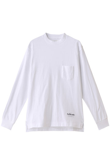 Scye/SCYE BASICS サイ/サイベーシックス 【UNISEX】【Scye Mercantile】長袖Tシャツ オフ