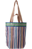 MULTI STRIPE メッシュロング トートバッグ