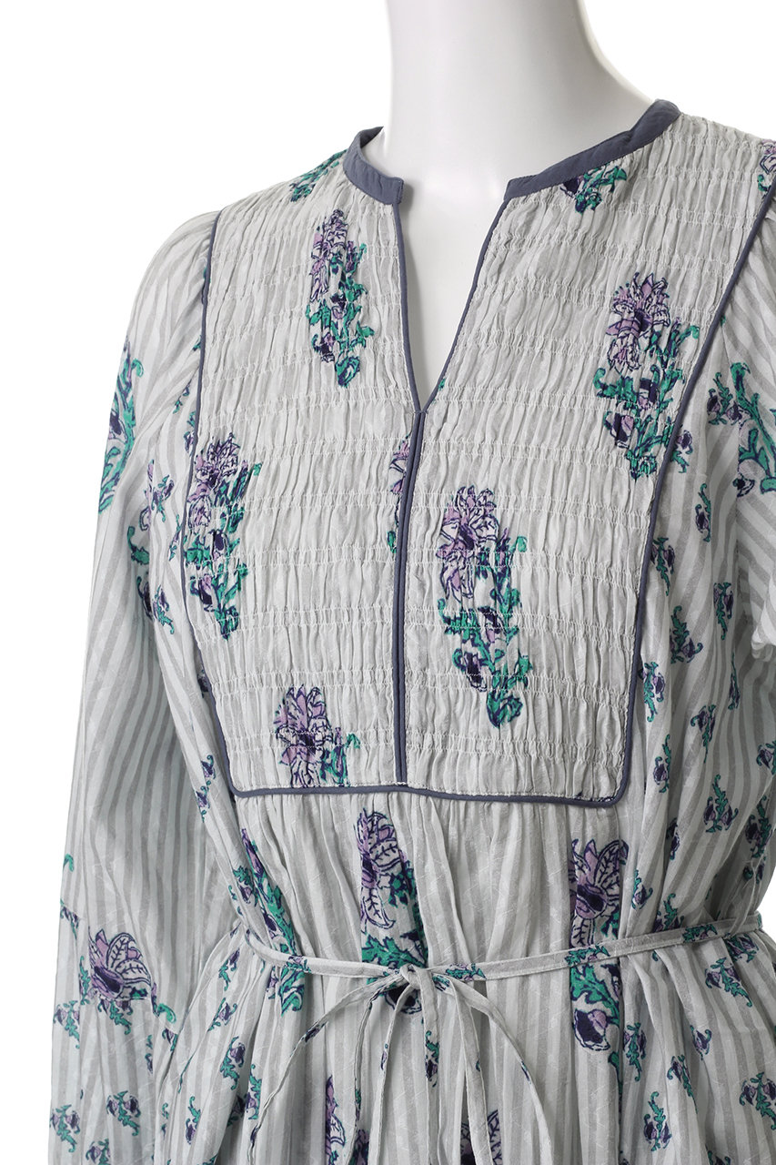 ne Quittez pas(ヌキテパ)｜COTTON JACQUARD LILY プリント