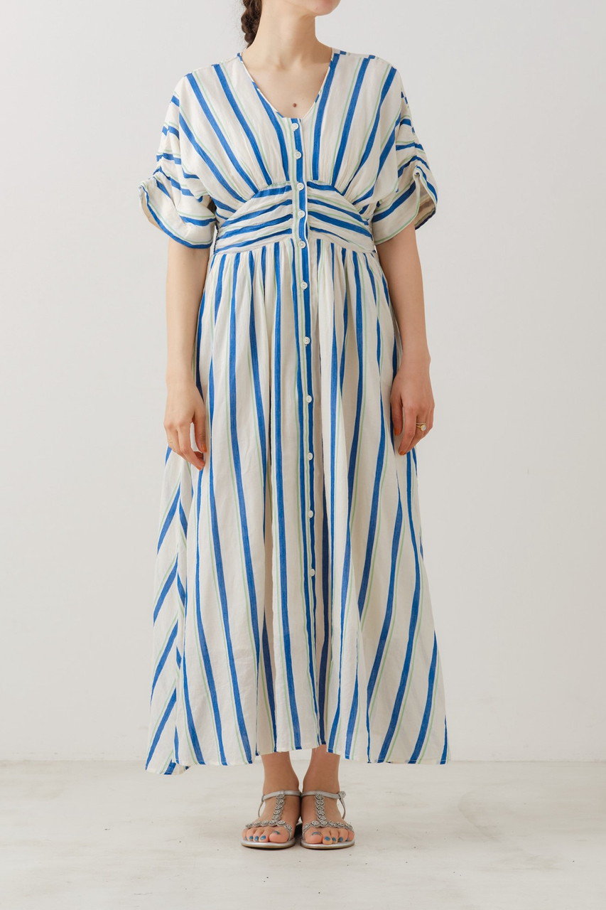 ne Quittez pas(ヌキテパ)｜COTTON VOILE STRIPE ウエスト