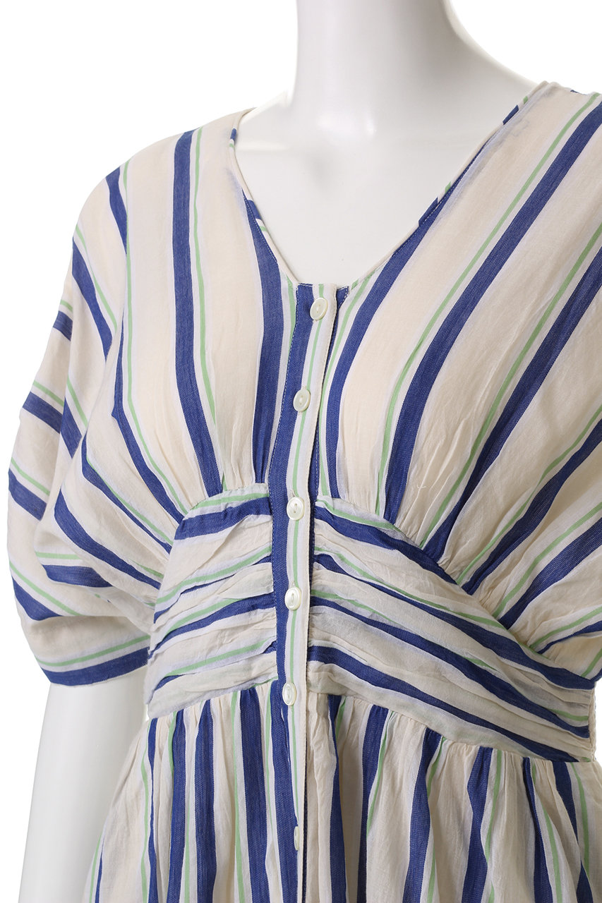 ne Quittez pas(ヌキテパ)｜COTTON VOILE STRIPE ウエスト