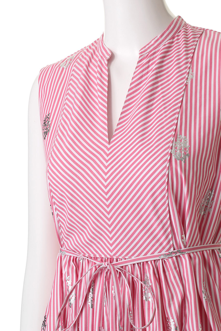 ne Quittez pas(ヌキテパ)｜COTTON POPLIN STRIPE ホイル