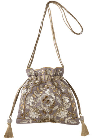 ヌキテパ　ゴールド　バッグ BAG | Pasand by ne Quittez pas | パサンドバイヌキテパ