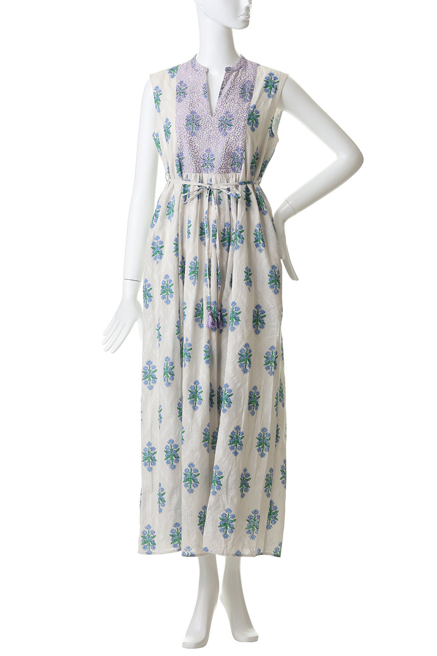ne Quittez pas(ヌキテパ)｜Cotton Jacquard Iberis print Embroidery