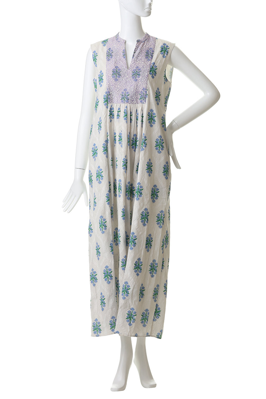 ne Quittez pas(ヌキテパ)｜Cotton Jacquard Iberis print Embroidery