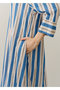Cotton Voile Stripe パネルドレス ヌキテパ/ne Quittez pas