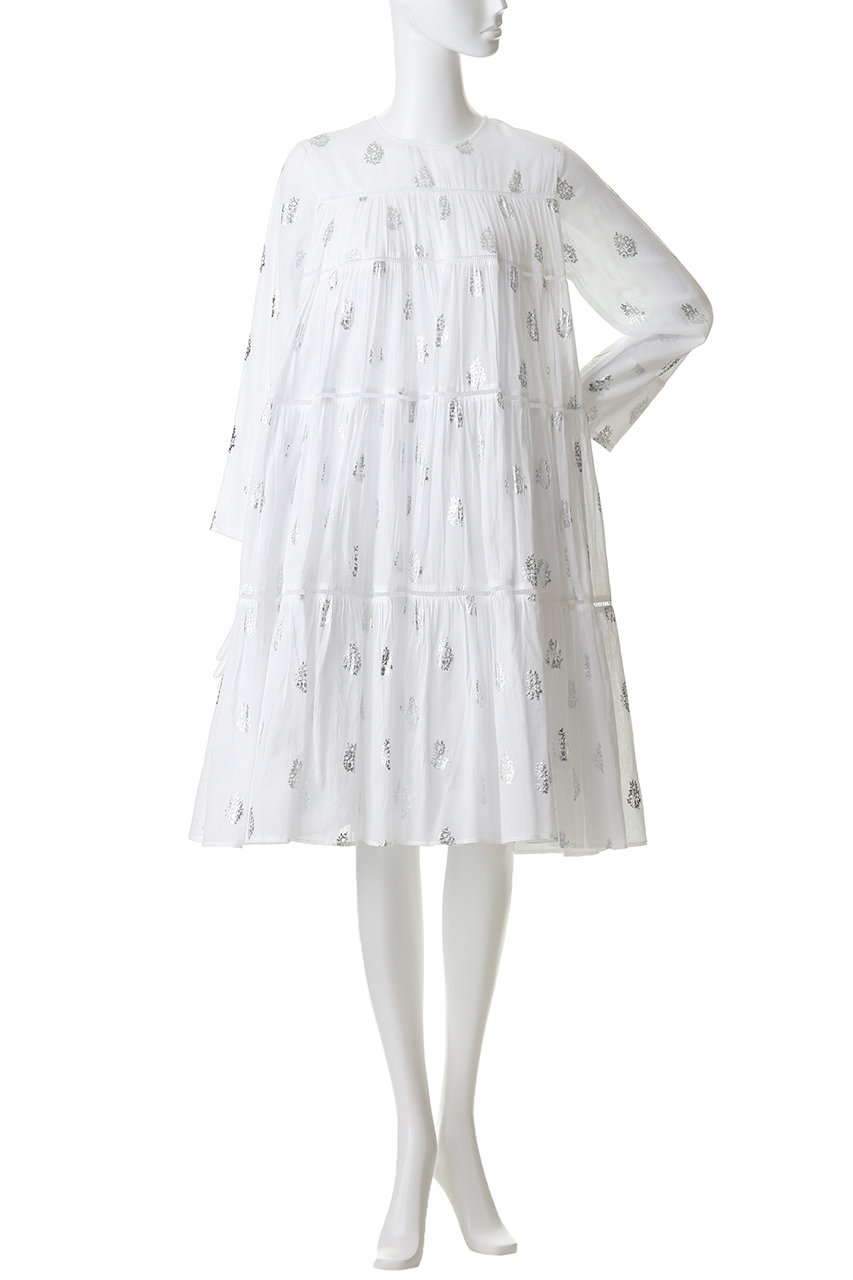 ne Quittez pas(ヌキテパ)｜Cotton Voile Foil Flower Print