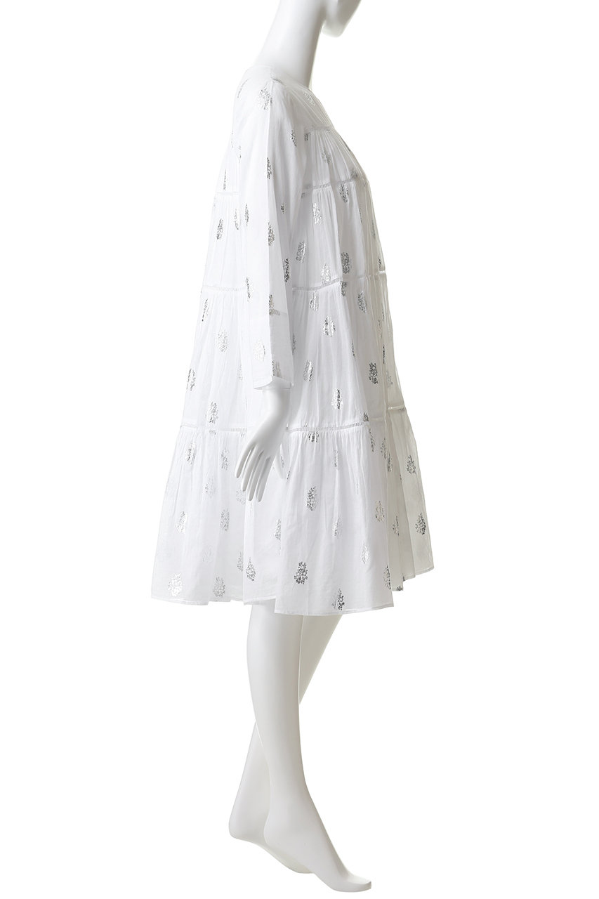 ne Quittez pas(ヌキテパ)｜Cotton Voile Foil Flower Print