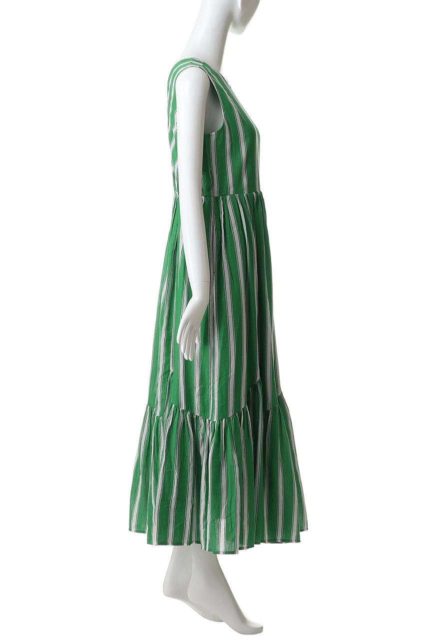 ne Quittez pas(ヌキテパ)｜Cotton Voile Stripe ノースリーブ