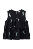 ne Quittez pas(ヌキテパ)｜Cotton Voile Jasmine Embroidery