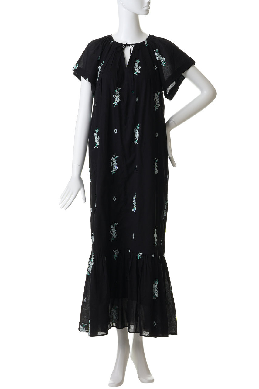 ne Quittez pas(ヌキテパ)｜Cotton Voile Jasmine Embroidery ショート