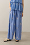 Cotton Voile Jasmine Embroidery ギャザーパンツ ヌキテパ/ne Quittez pas
