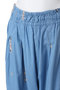 Cotton Voile Jasmine Embroidery ギャザーパンツ ヌキテパ/ne Quittez pas