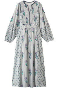 ne Quittez pas(ヌキテパ)｜Cotton Jacquard Stripe Small Flower