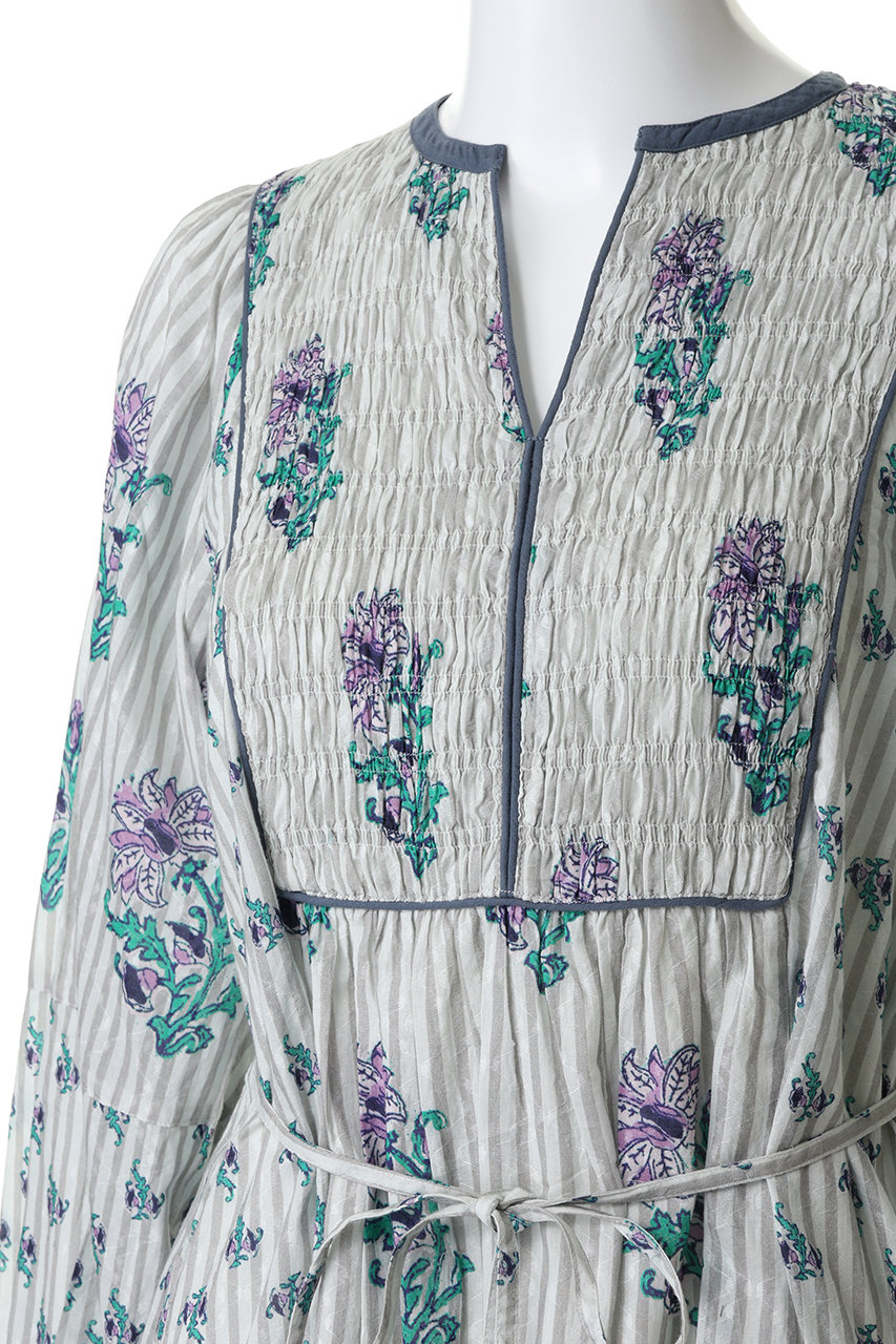 ne Quittez pas(ヌキテパ)|Cotton Jacquard Lily Print シャーリング ne Quittez pas(ヌキテパ)|Cotton Jacquard Lily Print シャーリング