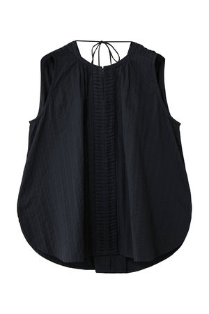 ヌキテパ/ne Quittez pasのPoplin Wave Tuck トップス