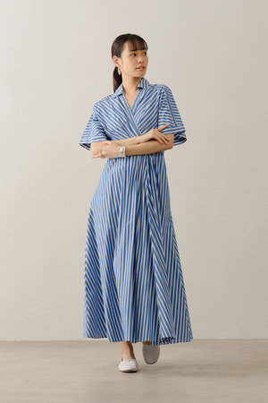 ヌキテパ/ne Quittez pasのPoplin シャツドレス