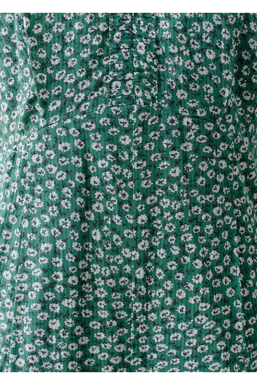 ne Quittez pas(ヌキテパ)｜Cotton Dobby Stripe Flower Print