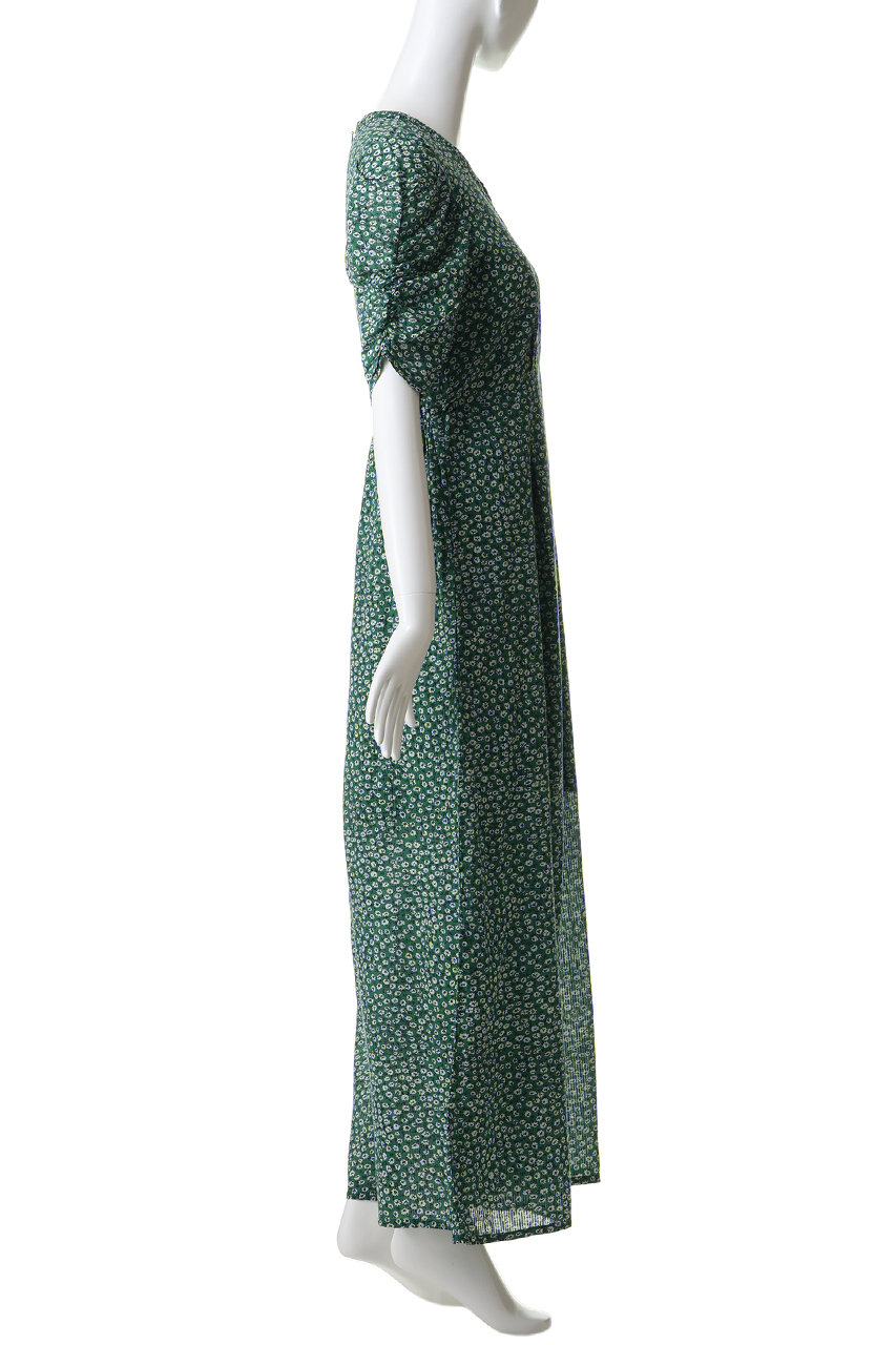 ne Quittez pas(ヌキテパ)｜Cotton Dobby Stripe Flower Print