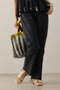 Multi Stripe メッシュ トートバッグ ポーチ付き ヌキテパ/ne Quittez pas