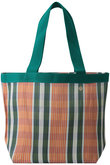 Multi Stripe メッシュ トートバッグ ポーチ付き