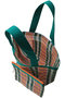 Multi Stripe メッシュ トートバッグ ポーチ付き ヌキテパ/ne Quittez pas