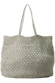 METALLIC MACRAME BIG トートバッグ ヌキテパ/ne Quittez pas