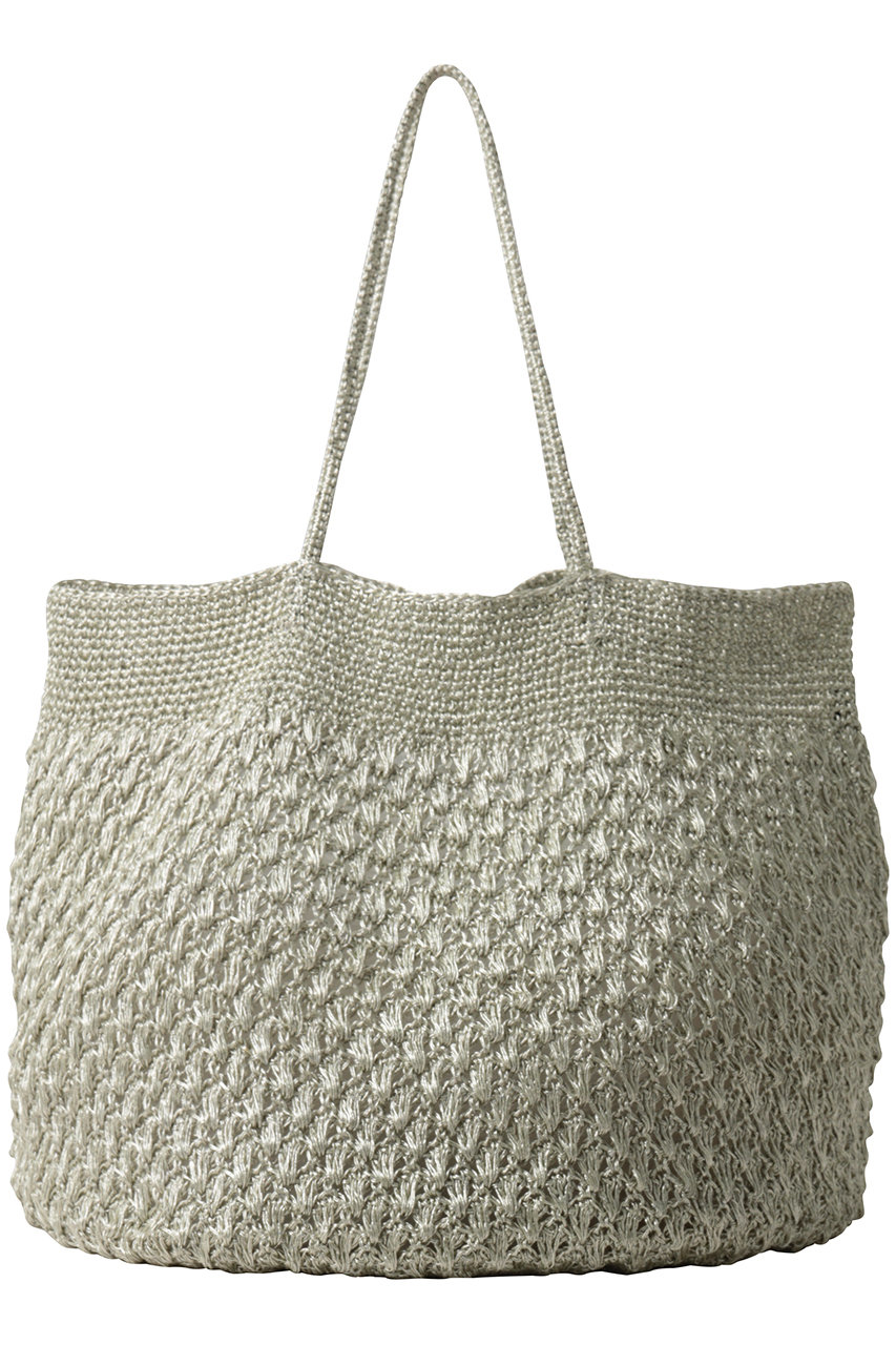 ne Quittez pas(ヌキテパ)｜METALLIC MACRAME BIG トートバッグ
