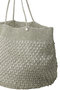 METALLIC MACRAME BIG トートバッグ ヌキテパ/ne Quittez pas