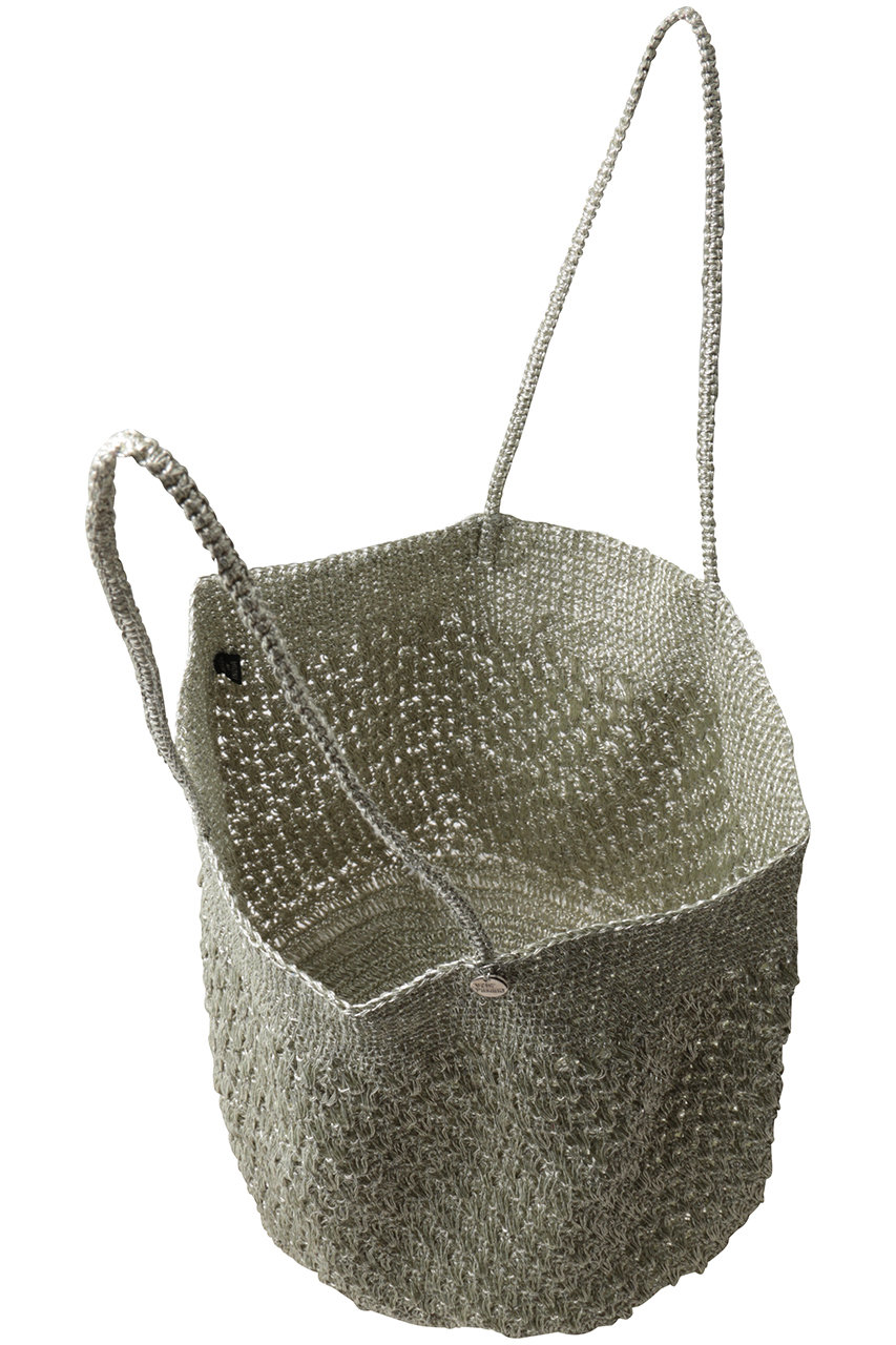 ne Quittez pas(ヌキテパ)｜METALLIC MACRAME BIG トートバッグ