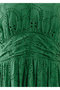 Cotton Voile Lupina Cifre ノースリーブドレス ヌキテパ/ne Quittez pas