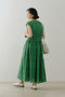 Cotton Voile Lupina Cifre ノースリーブドレス ヌキテパ/ne Quittez pas