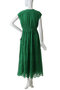 Cotton Voile Lupina Cifre ノースリーブドレス ヌキテパ/ne Quittez pas