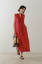 COTTON VOILE DOT HEMLA ノースリーブドレス ヌキテパ/ne Quittez pas