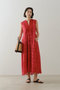 COTTON VOILE DOT HEMLA ノースリーブドレス ヌキテパ/ne Quittez pas