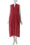 COTTON VOILE DOT HEMLA ノースリーブドレス ヌキテパ/ne Quittez pas