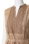 COTTON VOILE DOT HEMLA ノースリーブドレス ヌキテパ/ne Quittez pas