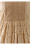 COTTON VOILE DOT HEMLA ノースリーブドレス ヌキテパ/ne Quittez pas