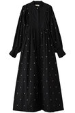 Fine Poplin Bindi ギャザーシャツドレス