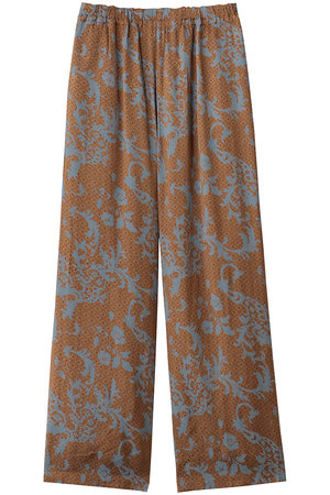 ヌキテパ/ne Quittez pasのRayon Jacquard Abstract Paisley プリントパンツ