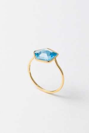 ヌキテパ/ne Quittez pasの【UPALA】Pentagon Bezel リング(150400/150401)