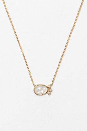 ヌキテパ/ne Quittez pasの【UPALA】Slice Stone Bezel Mini ネックレス(150200/150201)