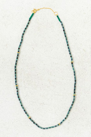 ヌキテパ/ne Quittez pasの【UPALA】Blue & Green Tourmaline ネックレス